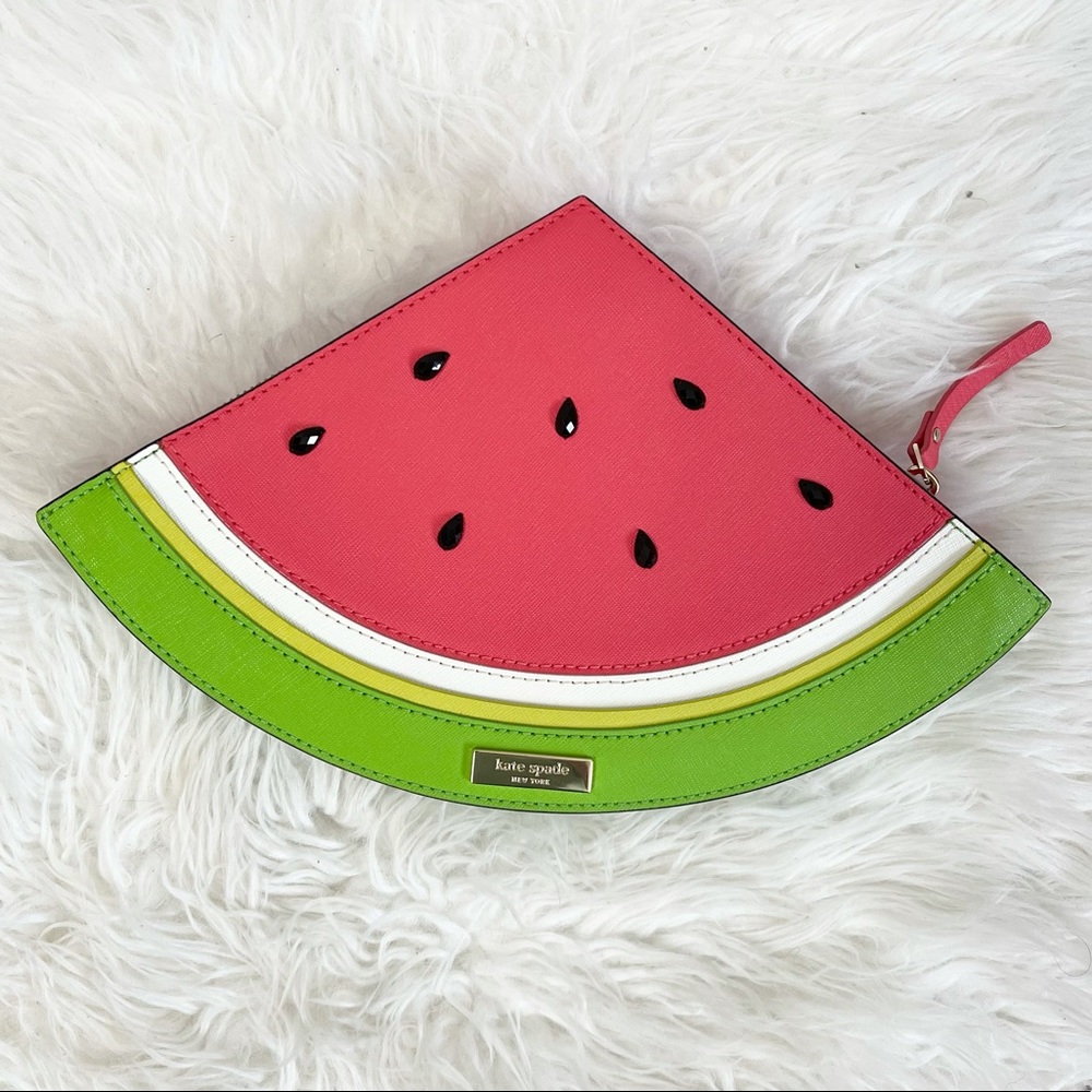 Kate Spade Make A Splash Watermelon Clutch